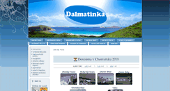 Desktop Screenshot of dalmatinka.cz